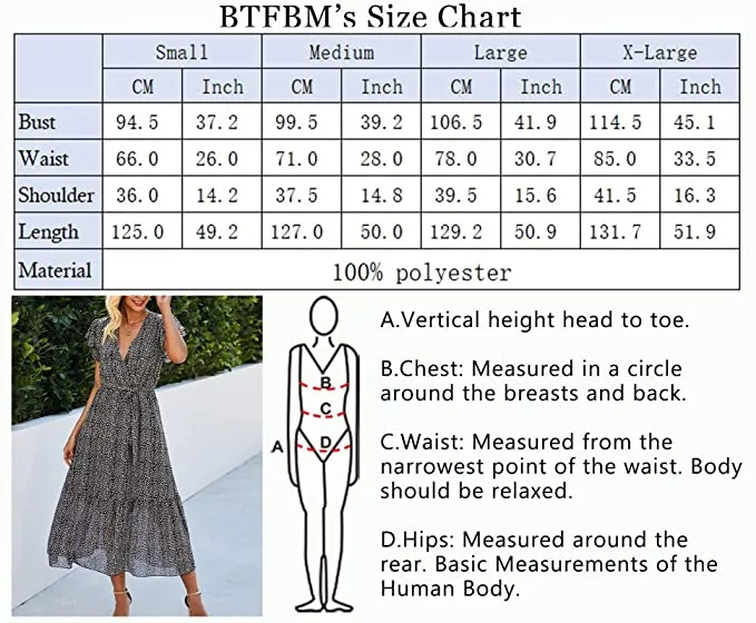Black Women Summer Bohemian Floral Casual Wrap V Neck Ruffle Cap Sleeveless Belt A-Line Pleated Hem Swing Midi Sun Dress - BTFBM