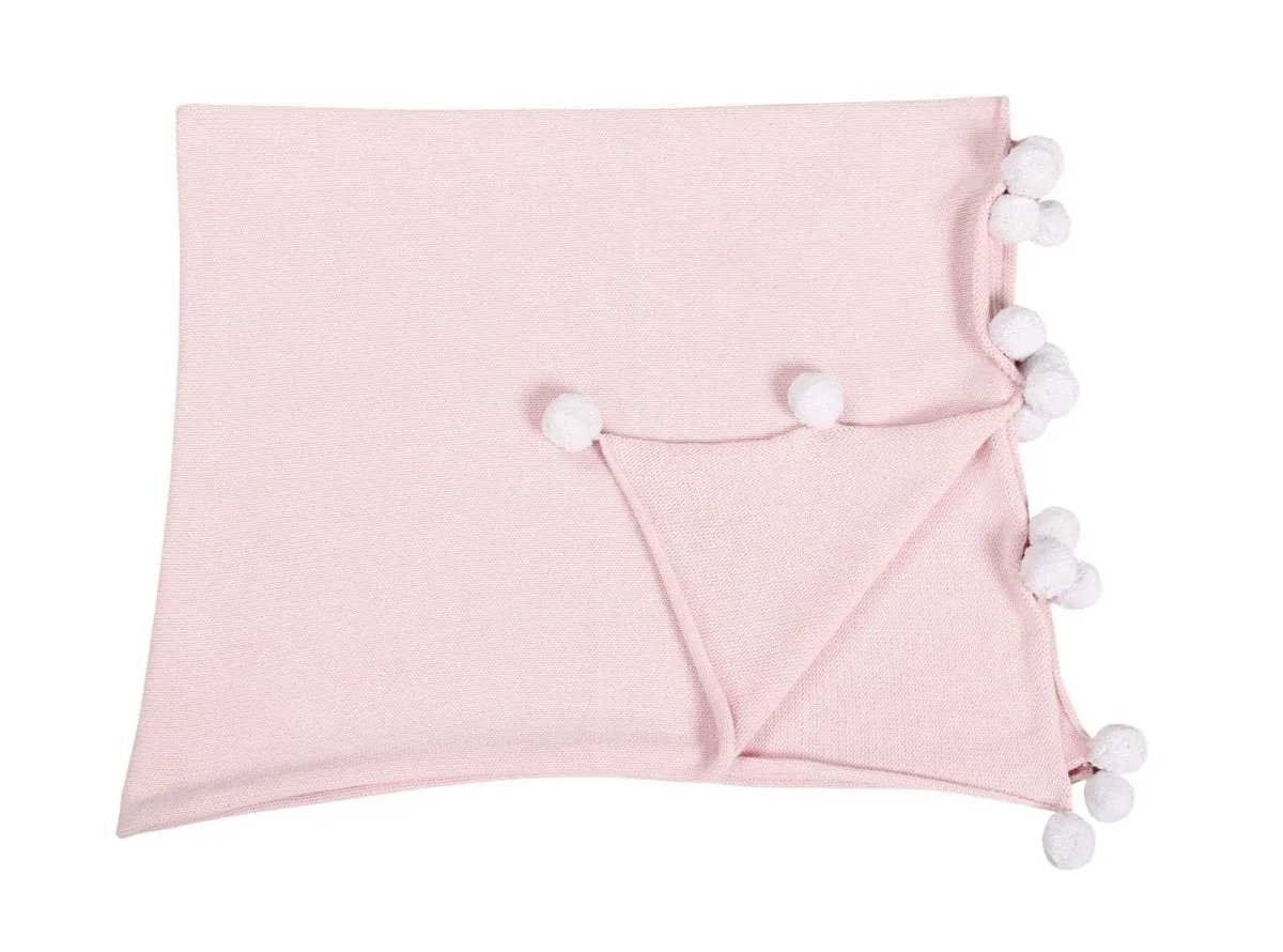 Bubbly Baby Blanket - Soft Pink