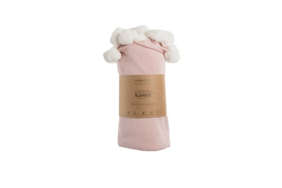 Bubbly Baby Blanket - Soft Pink