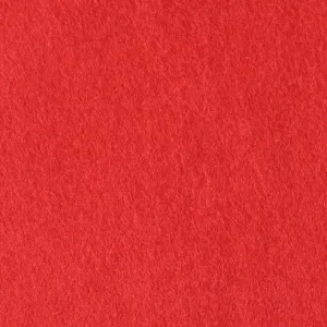 Carmine Wool Blend Felt