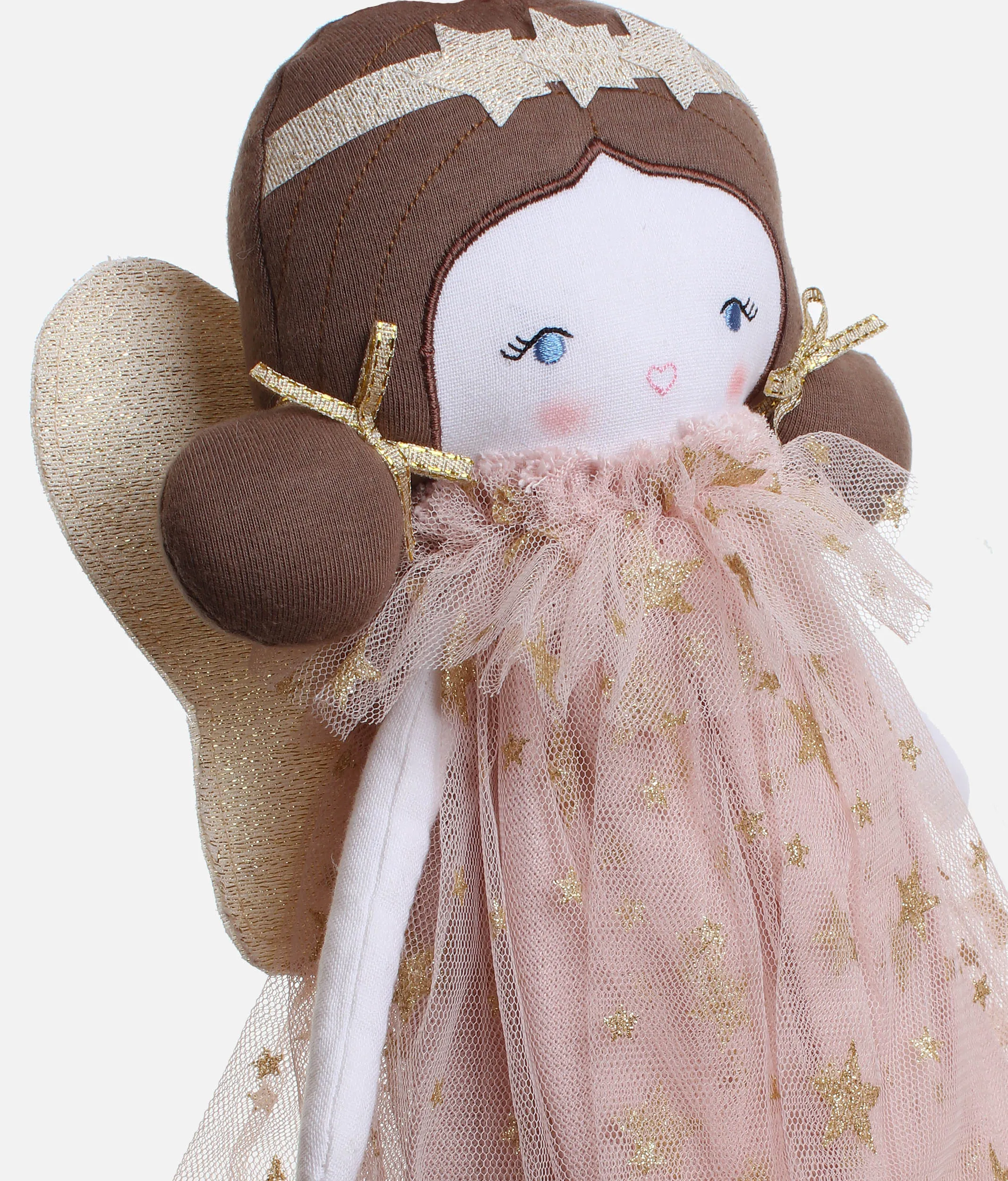 Celeste Fairy Soft Doll, Pink Gold Star