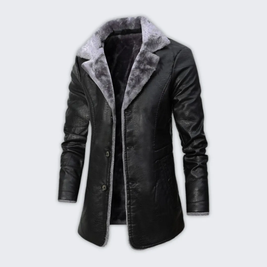 Chic Men's Waterproof Winter Coat with Removable Inner Jacket