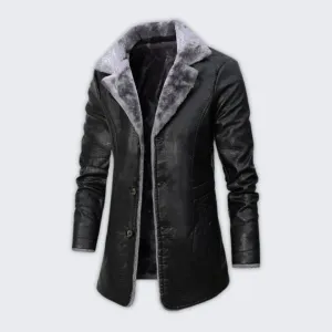 Chic Men's Waterproof Winter Coat with Removable Inner Jacket