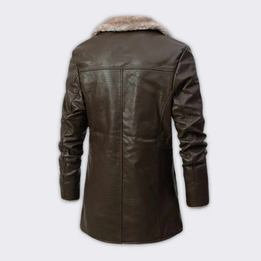 Chic Men's Waterproof Winter Coat with Removable Inner Jacket