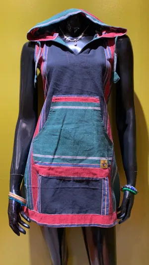Cotton Front Pocket Hoodie Dress – Prepack of 4 Sizes - Shyama Stripes