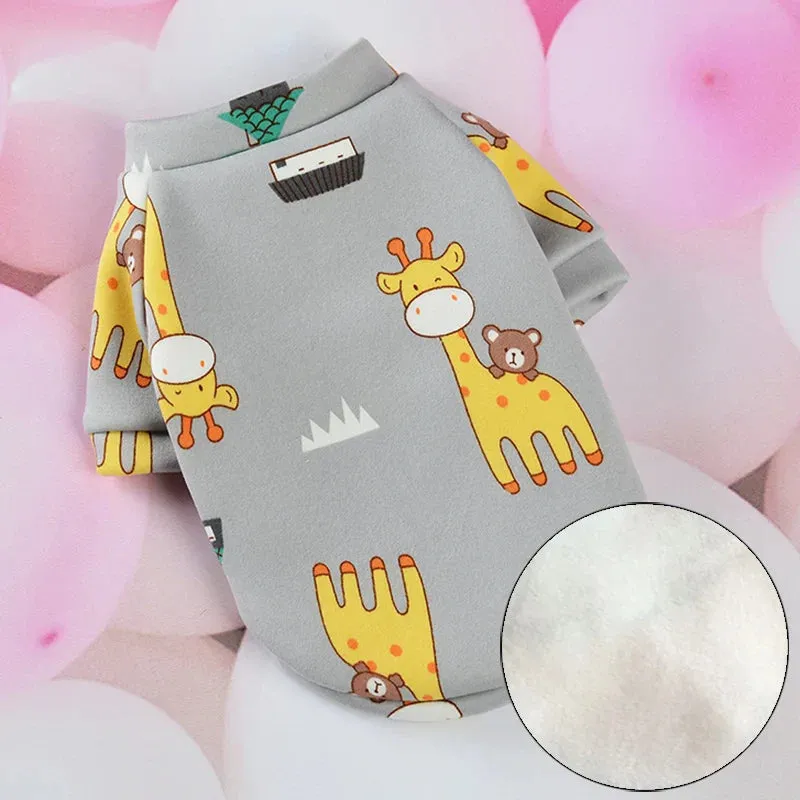 Cozy Winter Cat Hoodie - Warm Sweater for Cats and Small Dogs