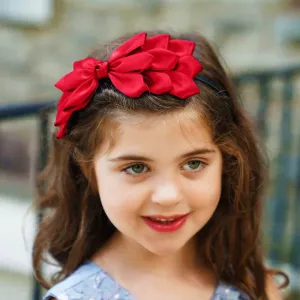 Deep Red Hairband