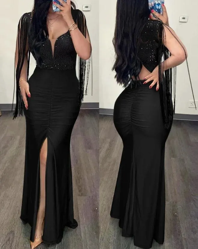 Elegant Evening Party Dresses for Women Sexy