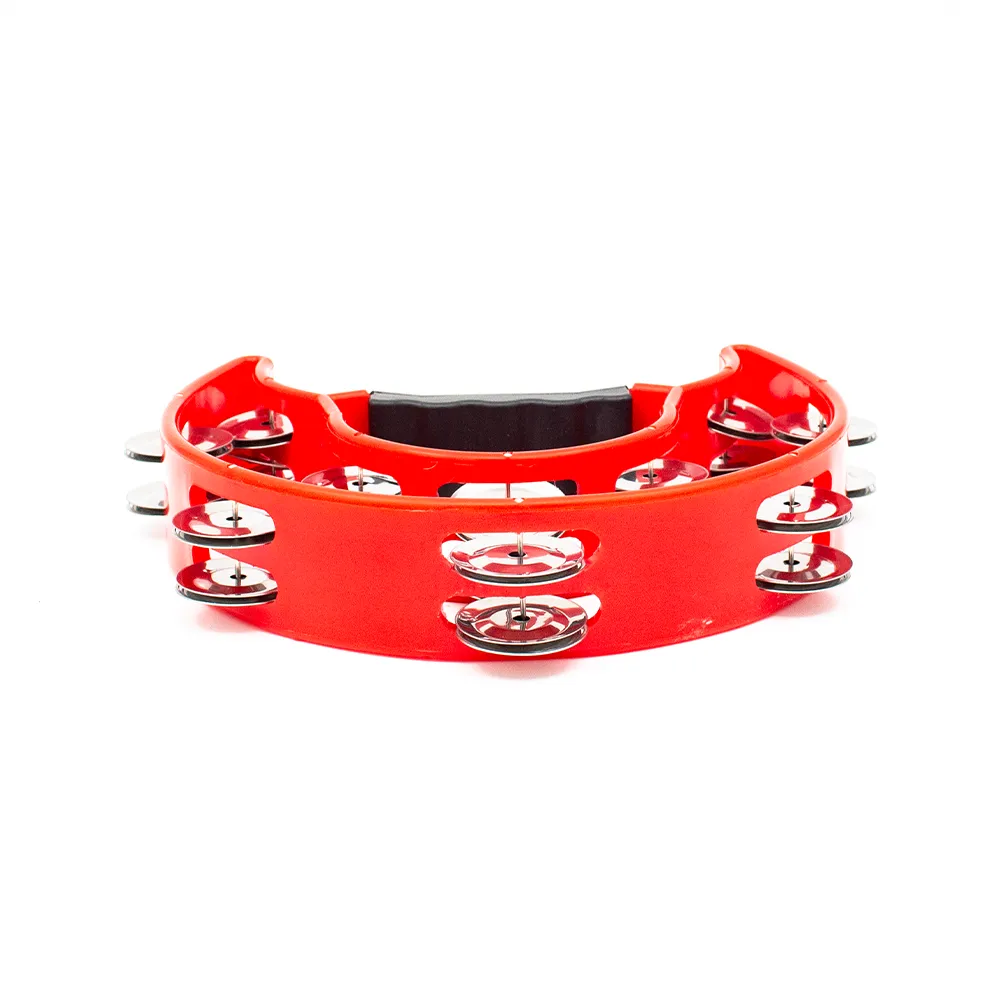 FTS Double Row Tambourine Red [FTS-JT-TX9-20 RD]