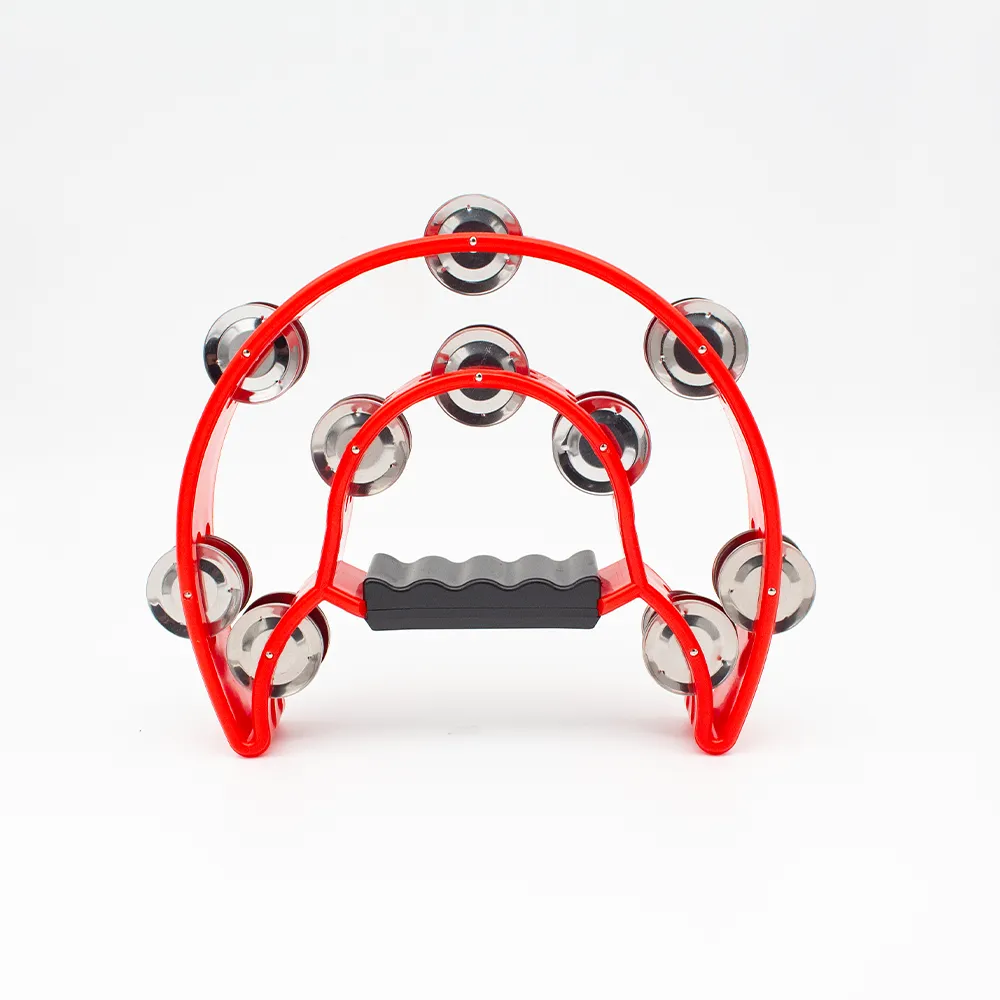 FTS Double Row Tambourine Red [FTS-JT-TX9-20 RD]