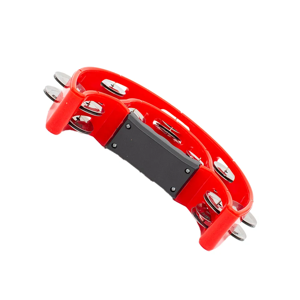 FTS Double Row Tambourine Red [FTS-JT-TX9-20 RD]