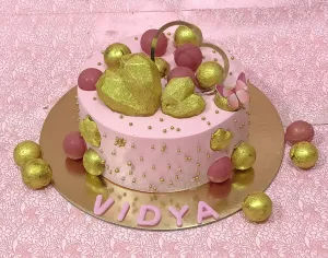 Heart Theme 1kg Cake