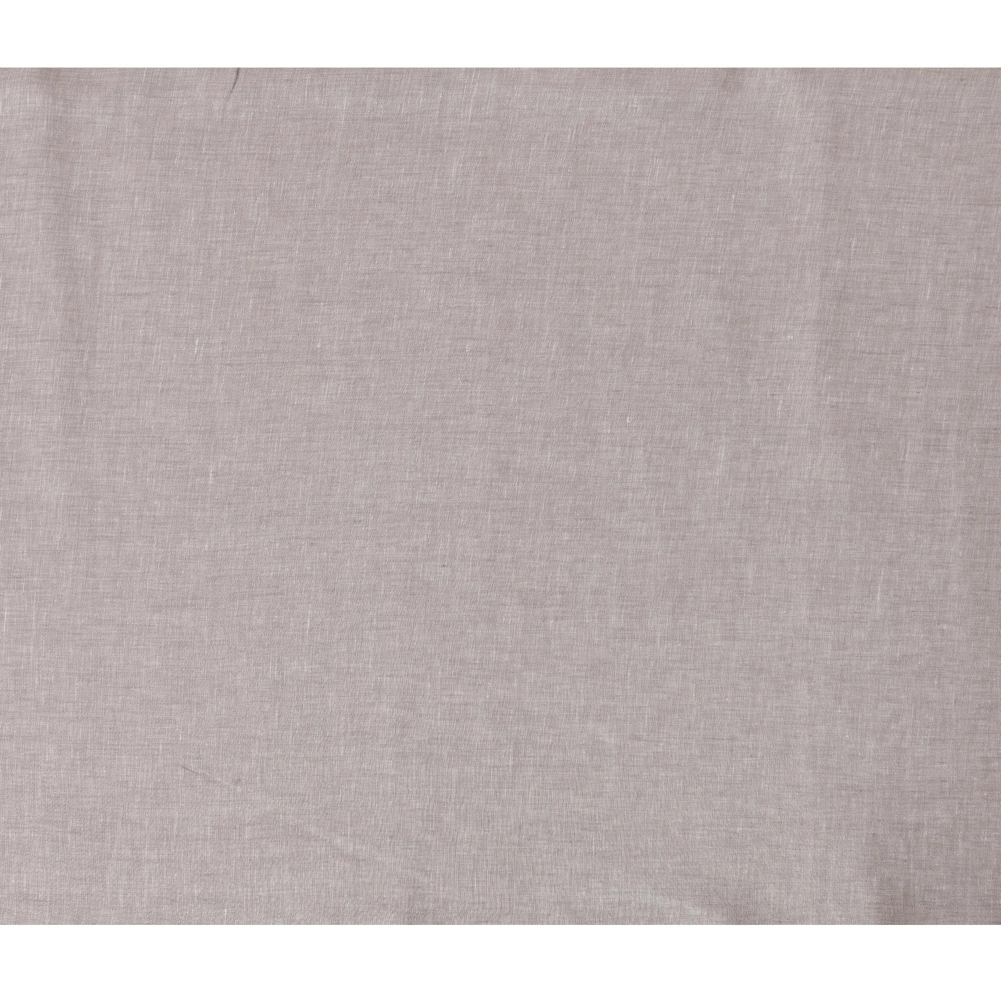 Light Mauve Pure Linen Fabric for Tailoring, 60 Lea, 150 cm Width-D20555