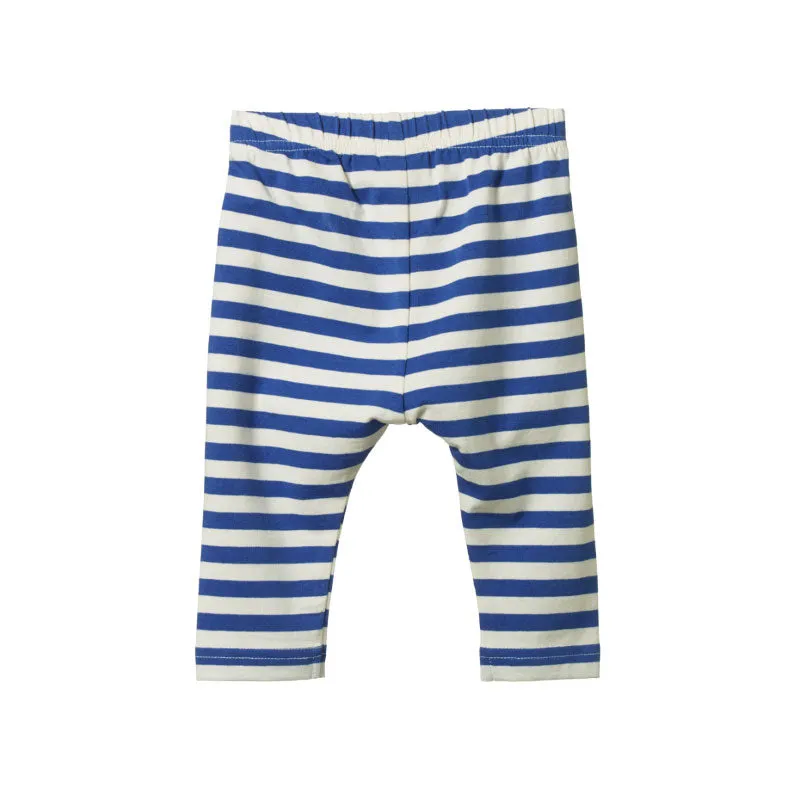 Nature Baby Leggings - Isle Blue Sea Stripe