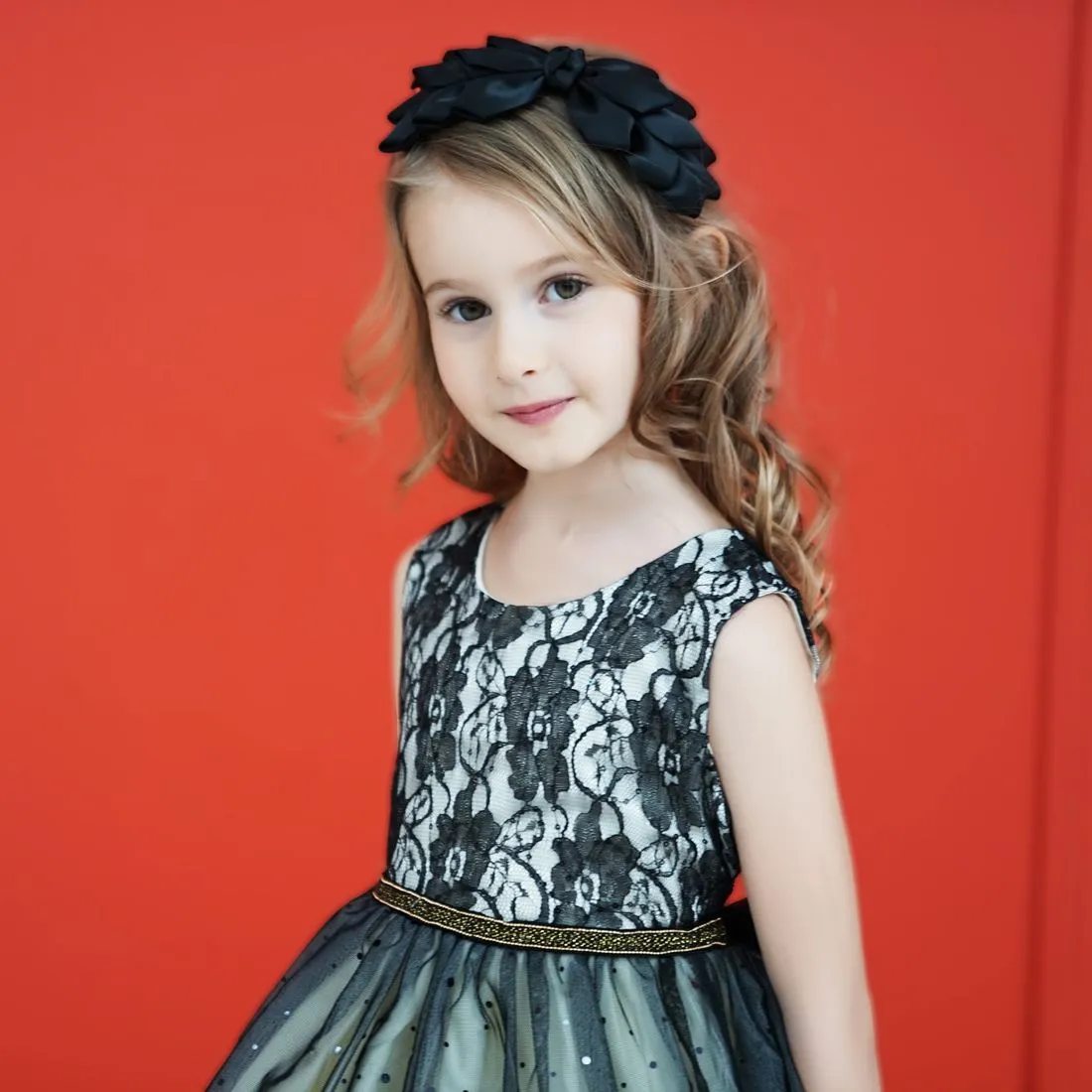 Noir Black Hairband
