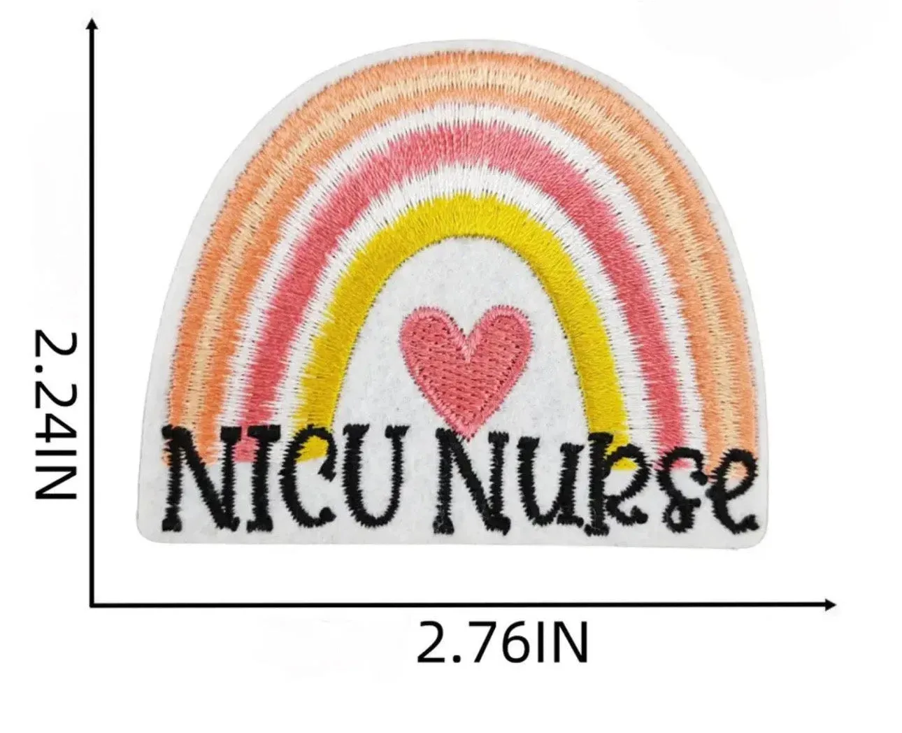 Nurse & Healthcare Iron On Patches (Various Styles)