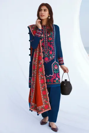 Sahel By Zaha Unstitched 3 Piece Khaddar Vol-02 Collection’2021-ZW2-21-04